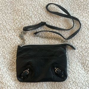 Small Faux Leather Crossbody Purse